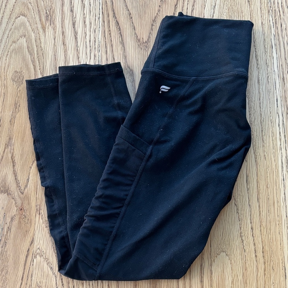 Fabletics Black High-Waisted Leggings